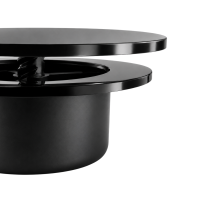 Anemostat Abluft Zuluft Ø 150 mm schwarz 2
