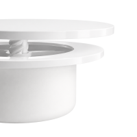 Anemostat Abluft Zuluft Ø 150 mm weiß 2
