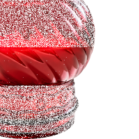 Grabkerze rot 3