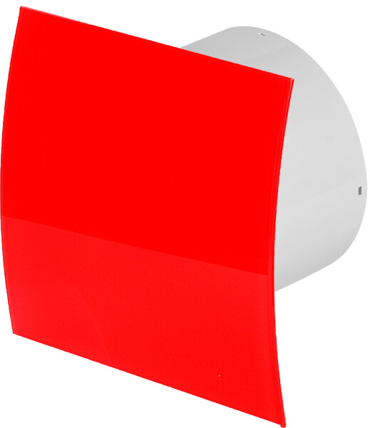 rot glänzend gebogen